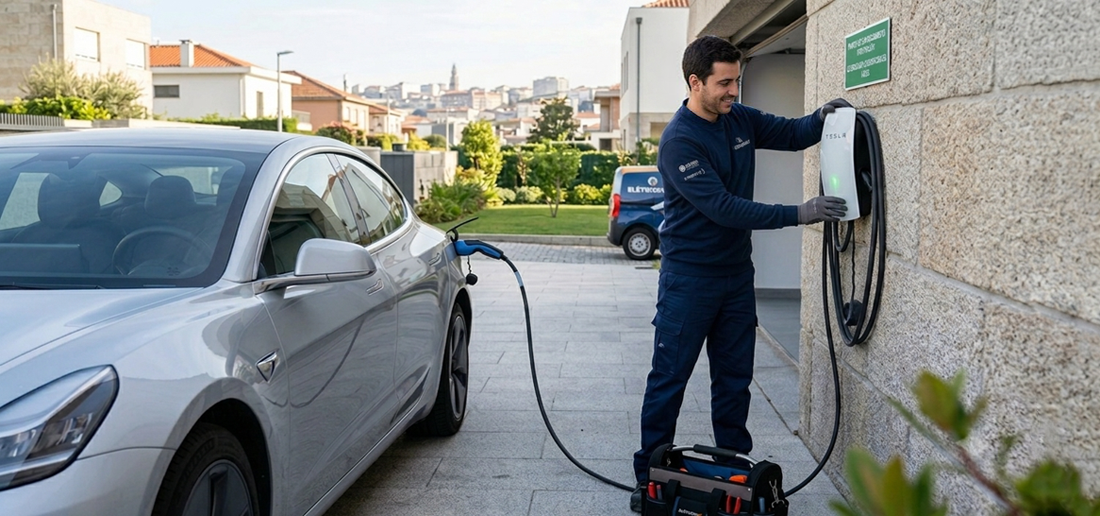 Instalação de Wallbox para Veículos Elétricos